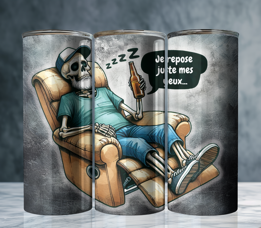 Papa en sieste