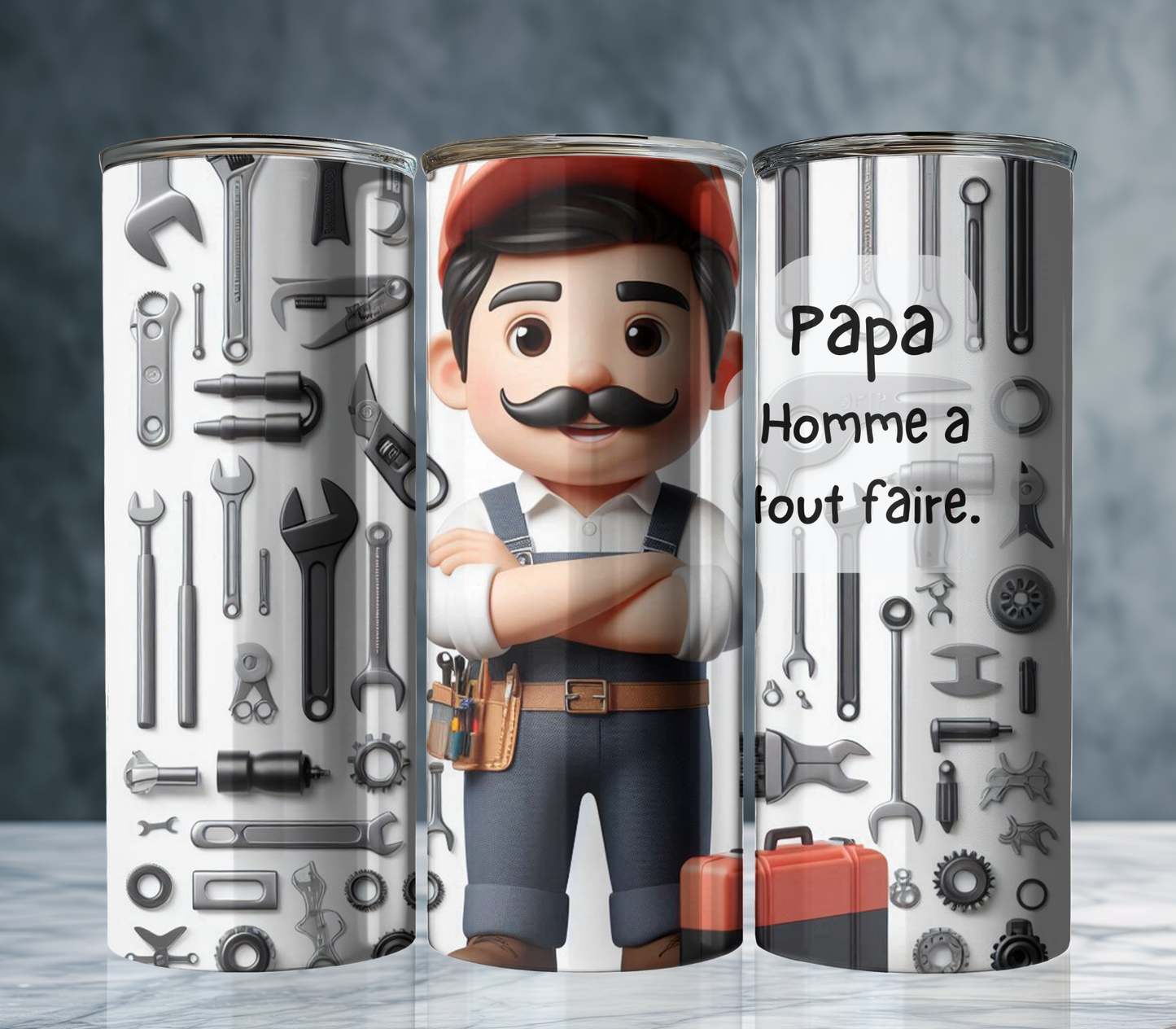 Papa homme a tout faire