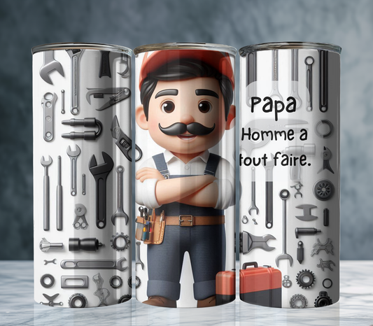 Papa homme a tout faire